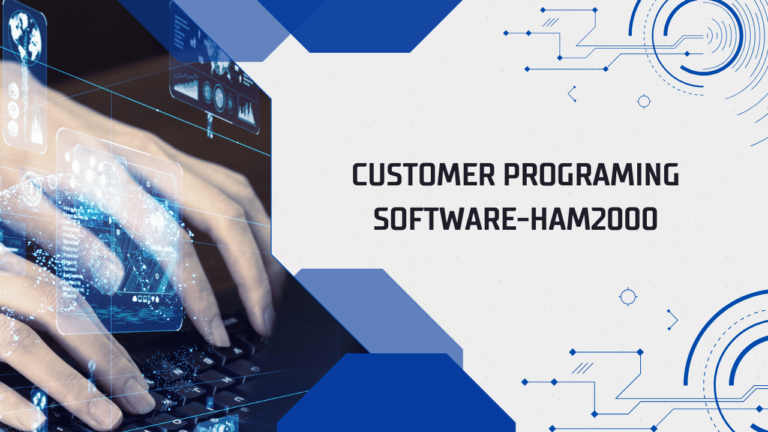 Customer Programing Software-HAM2000