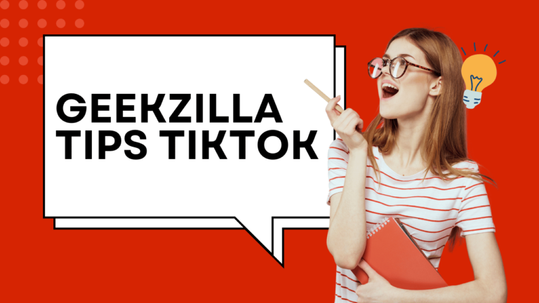 Geekzilla Tips TikTok