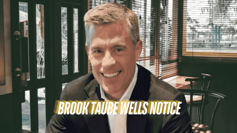 Brook Taube Wells Notice