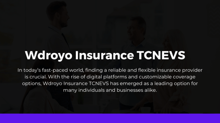 Wdroyo Insurance TCNEVS